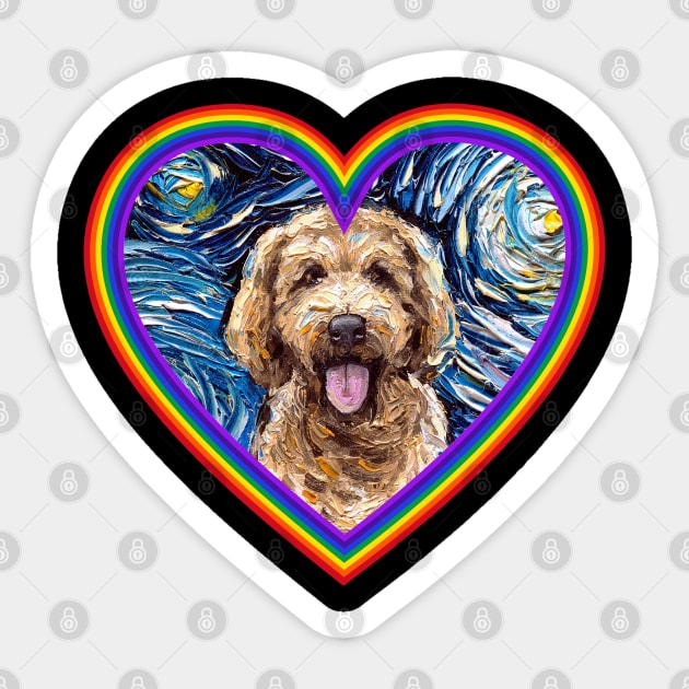 Rainbow goldendoodles clearance